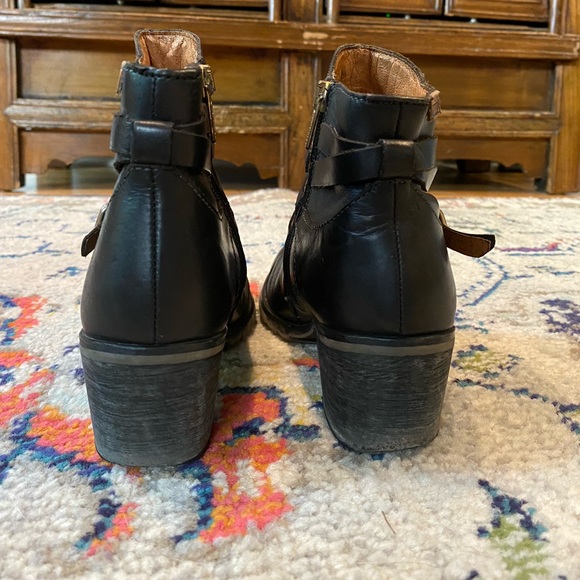 Black Pikolinos Ankle Boots Size 36 - Picture 4 of 5
